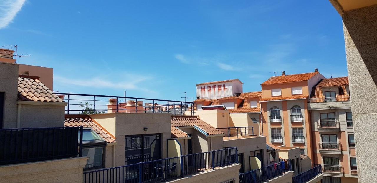 Piso Exterior A Escasos Metros De La Playa Panadeira Con Plaza De Garaje Lägenhet Sanxenxo Exteriör bild