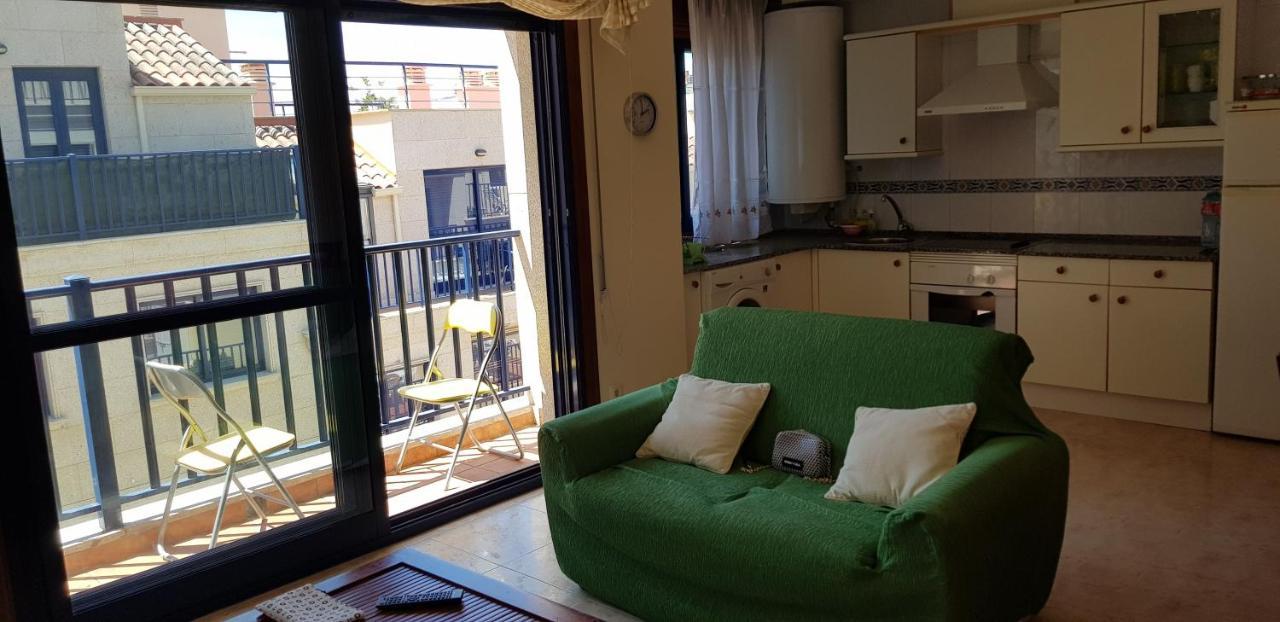 Piso Exterior A Escasos Metros De La Playa Panadeira Con Plaza De Garaje Lägenhet Sanxenxo Exteriör bild